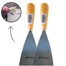 Kit Com 2 Espátula Multiuso Raspar Massa Corrida - Starfer Kit Com 2 Espátula Multiuso Raspar Massa Corrida - Starfer