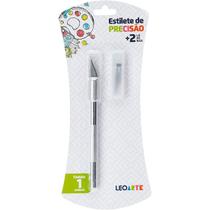 Kit com 2 Estilete de Precisão Tipo Bisturi 2 Lâminas Extras Kit com 2 Estilete de Precisão Tipo Bisturi 2 Lâminas Extras