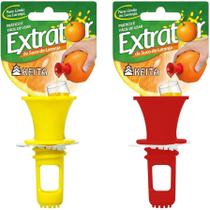 Kit com 2 Extratorores Manual De Suco De Laranja