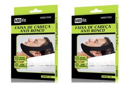 Kit com 2 Faixas de Cabeça Anti Ronco - MBfit