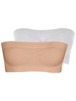 Kit com 2 Faixas sem Aro e sem Bojo Loba 44000-001 Cores Coloridas