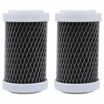 Kit com 2 Filtro Refil Aquablock 5” - Para Aquablock 5", BBI Shower 125, BBI Pou 5", Planeta Água Fit 5", HDF 5", Policarbon Acquafresh 5"