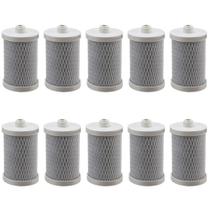 Kit com 2 Filtro Refil HDF 200 Carbon Block ROSCÁVEL Para Aquaplus 200, EF Polifil 200, Planeta Água Fit 200, Aqualar 3M AP 200 e outros