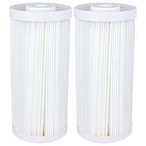 Kit Com 2 Filtros Plissado Lavável 10 Polegadas X 4 1/2 Big Cor Branco Kit Com 2 Filtros Plissado Lavável 10 Polegadas X 4 1/2 Big Cor Branco