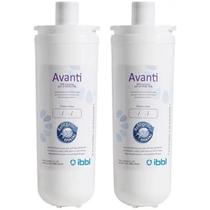 Kit com 2 Filtros Refil Avanti para Purificador de Água IBBL