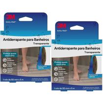 Kit com 2 Fita Antiderrapante Safety WALK Banheiro 50MM X 5M Kit com 2 Fita Antiderrapante Safety WALK Banheiro 50MM X 5M