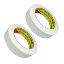 Kit Com 2 Fitas Crepe Adelbras 24mm x 50m Mask 710 Rolo Médio Pintura Mascaramento Kit Com 2 Fitas Crepe Adelbras 24mm x 50m Mask 710 Rolo Médio Pintura Mascaramento