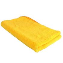 Kit com 2 flanela microfibra amarela 40x40cm - 3m - MARCA