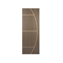 Kit com 2 Folhas de Porta Madeira Decorada 210x70cm Espessura 3,5cm Gaúcha Mgm