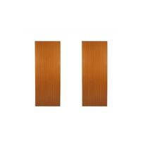 Kit com 2 Folhas de Porta Madeira Lisa 210x80cm Espessura 3,5cm Melamínica