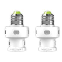 Kit Com 2 Fotosoquete Fotocélula Relé Iluminação Soquete E27