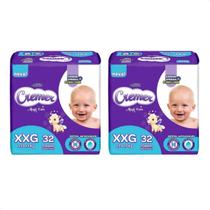 Kit com 2 Fralda Cremer Mega XXG com 32 Unidades Magic Care Kit com 2 Fralda Cremer Mega XXG com 32 Unidades Magic Care