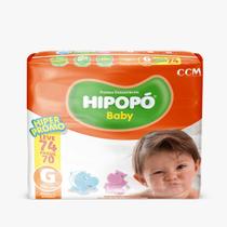 Kit com 2 Fralda Descartável Infantil Hipopo G Barato