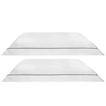 Kit Com 2 Fronhas 300 Fios Lazio - Kacyumara Branco / Fend