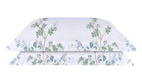 Kit Com 2 Fronhas Coleção Malai Blue Sultan Cetim 300 Fios Kit Com 2 Fronhas Coleção Malai Blue Sultan Cetim 300 Fios