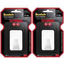 Kit com 2 Gancho Grande SCOTCH 3KG Kit com 2 Gancho Grande SCOTCH 3KG