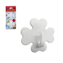 Kit com 2 Ganchos/Cabide Trevo Branco Kit com 2 Ganchos/Cabide Trevo Branco