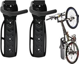 Kit com 2 Ganchos para Pendurar Bicicleta na Parede Suporte Resistente