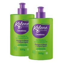 Kit com 2 Gel Creme para Pentear Kolene Curvaturas 300ml