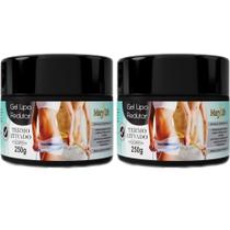 Kit com 2 Gel Lipo Redutor Termo Ativado 250g - Mary Life