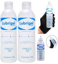 Kit Com 2 Gel Lubrificante Íntimo Neutro À Base De Água Lubrigel 250g Kit Com 2 Gel Lubrificante Íntimo Neutro À Base De Água Lubrigel 250g