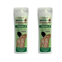 Kit com 2 Gel Massageador Bom Doutor 7 Ervas Extra Forte Facinatus