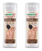 Kit com 2 Gel Massageador Bom Doutor Sebo De Carneiro Facinatus 200g