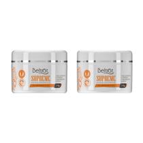 Kit com 2 gel supreme nude style beltrat 24g
