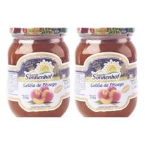 Kit com 2 Geleia Fina Artesanal Extra de Maçã 320g Fazenda Sonnenhof
