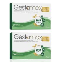 KIT com 2 Gestamax Gold Suplemento para Gestantes 30 Cáps