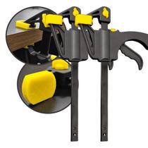 Kit com 2 Grampo Sargento Marceneiro Aperto Rapido 6pol. Tipo F Kit com 2 Grampo Sargento Marceneiro Aperto Rapido 6pol. Tipo F