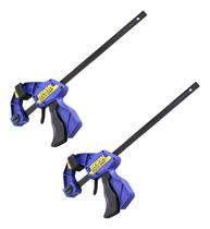 Kit Com 2 Grampos Para Marceneiro Aperto Rápido 12 iw1971 Irwin