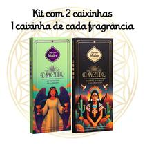 KIT Com 2 Incenso Sagrada Madre Vareta Linha Oráculo