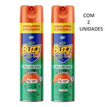 KIT COM 2 Inseticida Aerosol Buzz Off My Place Multi-Inseticida Eucalipto 400ml AE2500034