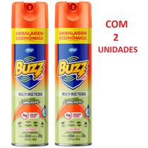 KIT COM 2 Inseticida Aerosol Buzz Off My Place Multi-Inseticida Limoneno 400ml AE2500035
