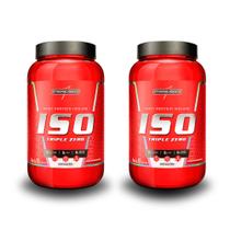 Kit com 2 Iso Triple Zero - Whey Protein Isolado - 900g cada - IntegralMédica