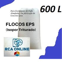 Kit Com 2 Isopor em Flocos 300l Para Puffs - Almofadas