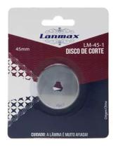 kit com 2 Lâminas para Cortador Circular 45mm Artesanato Patchwork - Lanmax