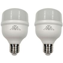 Kit Com 2 Lâmpadas Bulbo Led 20w 6500k Max-0206