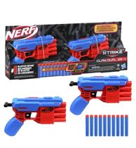 Kit com 2 lançadores de dardos nerf alpha strike claw dual qs f2468 hasbro Kit com 2 lançadores de dardos nerf alpha strike claw dual qs f2468 hasbro