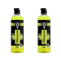 Kit com 2 lava autos v8 sh sem cera 500ml