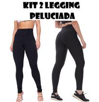 Kit Com 2 Legging Peluciada Inverno- Legg Térmica Flanelada Kit Com 2 Legging Peluciada Inverno- Legg Térmica Flanelada