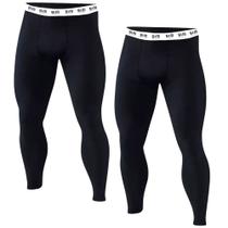 Kit com 2 Leggings Masculinas Elasticidade Movimento Livre Kit com 2 Leggings Masculinas Elasticidade Movimento Livre