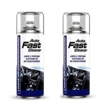 Kit com 2 Limpa Ar Condicionados Auto Fast Cleaner 200ml