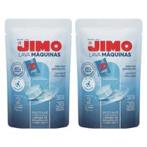 Kit com 2 Limpa Máquina De Lavar Louça Jimo com 2 pastilhas 17g cada Kit com 2 Limpa Máquina De Lavar Louça Jimo com 2 pastilhas 17g cada