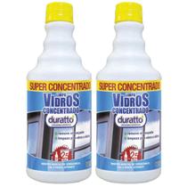 Kit Com 2 Limpa Vidros Concentrado Duratto 500Ml Cada