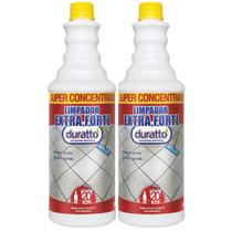 Kit Com 2 Limpador Extra Forte Para Pisos Duratto 1Lt Cada Kit Com 2 Limpador Extra Forte Para Pisos Duratto 1Lt Cada