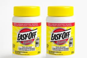 Kit com 2 limpadores de fogão forno limpeza easy off