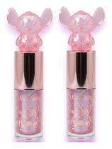 Kit Com 2 Lip Gloss Stitch Efeito Glitter Presente Infantil Kit Com 2 Lip Gloss Stitch Efeito Glitter Presente Infantil