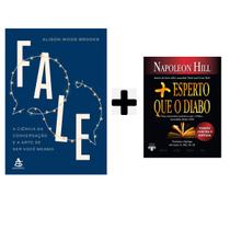 Kit com 2 Livros Poderosos, Fale + Mais Esperto que o Diabo, Livro de Bolso, Napoleon Hill